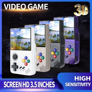 เครื่องเล่นเกมพกพา M19 หน้าจอ 3.5 นิ้ว ความจุ 64GB พร้อมเกมเรโทร 20000 เกม เชื่อมต่อทีวีได้ รองรับ 3D RK3566 Quad-core แบตเตอรี่ 3000mAh - Product Image 1