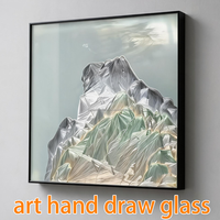 Fabricante de Vidrio Artístico Pintado a Mano, Proveedor de Paneles de Vidrio Decorativos Templados Personalizados, OEM ODM