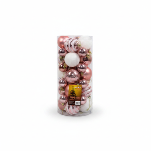 Juego de 36 Adornos Navideños de Lujo, Hechos a Mano, Colgantes de PVC, Tamaño Personalizado, Impresión por Sublimación, Decoraciones para el Hogar, Viene en Caja - Product Image 3