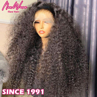 Perruques indiennes en cheveux naturels bruts de grade 12A, 100 % vierges, alignées aux cuticules, longues, avec dentelle frontale monofilament, bouclées, HD transparentes – Fournisseur