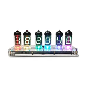 Orologio a tubo fluorescente IV11 Glow Digital Tube Nixie Clock orologio a tubo fluorescente