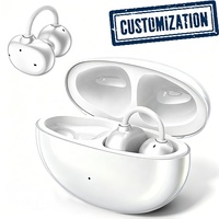 Écouteurs intra-auriculaires S618 personnalisables avec logo, faible latence 6.0, ajustement confortable, écouteurs sportifs, charge rapide Type-C, son stéréo HiFi