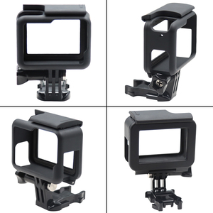 Carcasa Protectora Hongdak con Marco para Videocámara, Compatible con Gopro <span class=keywords><strong>Hero</strong></span> <span class=keywords><strong>Go</strong></span> <span class=keywords><strong>Pro</strong></span> <span class=keywords><strong>5</strong></span> 6 7 <span class=keywords><strong>Black</strong></span>, Accesorios para Cámara de Acción - Product Image 6