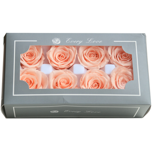 Every Love-ramo de flores de 4-5 cm, color morado y negro para siempre, Rosa encantada real/cabeza para caja de flores - Product Image 5