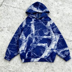 Sudadera con Capucha de Algodón Grueso de 420 g/m², Estilo Urbano, Color Rosa, con Bordado Personalizado, Ecológica, para Hombre, Impresión DTG, Camuflaje, Fabricante OEM - Product Image 2