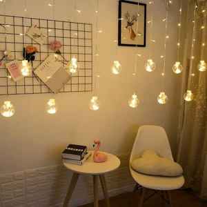 Luces <span class=keywords><strong>LED</strong></span> de Estrella Impermeables, Guirnalda de Colores Navideños para Decoración de Exteriores, Bodas y Jardines - Product Image 6