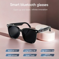 Gafas Inteligentes GS01 con Bluetooth para Escuchar Música, Hacer Llamadas, Navegación, Protección UV, Lentes Polarizadas, Carga Magnética