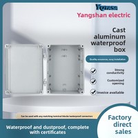 Boîtier de jonction étanche et anti-poussière en aluminium moulé avec revêtement en poudre FA15-2 25019090 mm