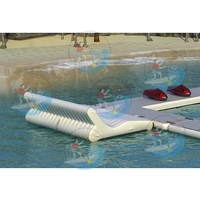 Chaise longue gonflable pour adultes, flotteur robuste en PVC anti-basculement avec porte-gobelets pour la détente en mer ou en lac