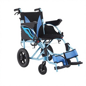 Fauteuil roulant tout-terrain motorisé, pliable, en aluminium, pour le sport et le transport - Product Image 1