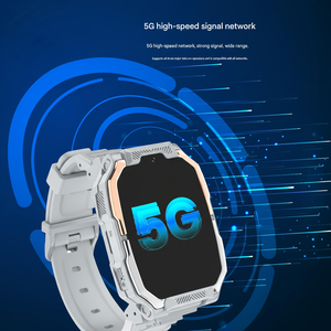 Montre téléphone pour enfants à couvercle rabattable rotatif double caméra avec carte de positionnement GPS WeChat Alipay montre intelligente - Product Image 1