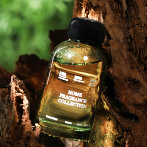Bouteille en verre vert de grande capacité de 220ml <span class=keywords><strong>sans</strong></span> feu, ornements d'aromathérapie durables faits à la main <span class=keywords><strong>sans</strong></span> <span class=keywords><strong>alcool</strong></span>, nouveauté - Product Image 3