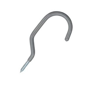 6.2 SCREW-IN BIKE <b>HOOK</b> Garage Storage Iron Wall Mounted Bike Holder Durable Industrial Grey OEM - Product Image 2