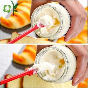 Oksilicone bán chạy nhất Mini Pastry mỹ phẩm thìa Bánh kem bơ <span class=keywords><strong>scraper</strong></span> Silicone nhà bếp công cụ <span class=keywords><strong>Baking</strong></span> & Pastry công cụ - Product Image 3