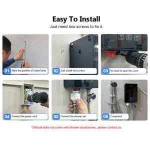 8000W Digital Display Water Heater With Remote Control And Smart Memory Function - Product Image 6