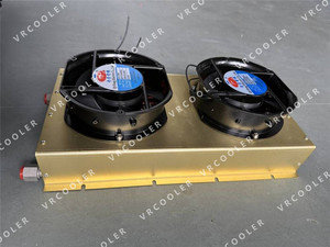 Intercambiador de calor de aleta de cobre de tubo Ss316L Vrs13 Vrs23 Vrs33 para sistema de refrigeración, depilación láser de diodo, aplicación de máquina de belleza - Product Image 5