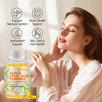 Complément Alimentaire en Gommes à la Vitamine Alpha Lipoïque 1000mg et Biotine 1000mg à Absorption Élevée, Marque Privée OEM, pour Adultes