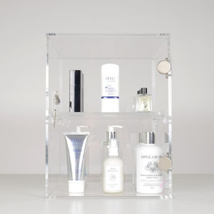 Custom Clear Large 3-Tier Perspex Acrylic for Display Cabinet with Storage for Beautiful <b>Model</b> Toy Car and Custom Logo - Product Image 5
