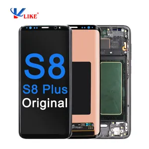 شاشة LCDs للهاتف المحمول لسامسونج S8 Plus شاشة Lcd لسامسونج غالاكسي S8 الأصلي استبدال الشاشة S8