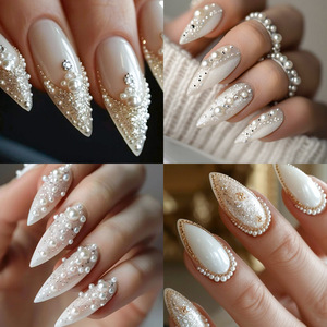 Adornos <span class=keywords><strong>de</strong></span> <span class=keywords><strong>Uñas</strong></span> con Perlas Redondas Surtidas en 12 Compartimentos, 6 Tamaños Mixtos, Mini Decoraciones <span class=keywords><strong>de</strong></span> <span class=keywords><strong>Uñas</strong></span> Redondas <span class=keywords><strong>de</strong></span> Color Frío - Product Image 6
