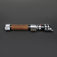 Sabre laser XENO 4.0 Proffie avec poignée métallique recouverte de cuir, mouvement fluide, 34 jeux de sons, épée laser robuste pour duels, jouet sabre laser
