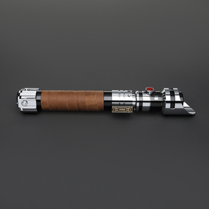 Sabre laser <span class=keywords><strong>XENO</strong></span> 4.0 Proffie avec poignée métallique recouverte de cuir, mouvement fluide, 34 jeux de sons, épée laser robuste pour duels, jouet sabre laser - Product Image 5