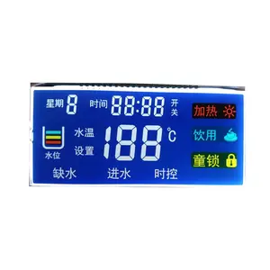 Suministro de fábrica Segmento Tn Medidor de agua monocromático numérico Pantalla <span class=keywords><strong>Lcd</strong></span> - Product Image 1
