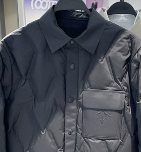 Doudoune légère pour homme, nouvelle collection hiver, style chemise à revers, veste décontractée en duvet de canard, manteau tendance de marque - Product Image 4