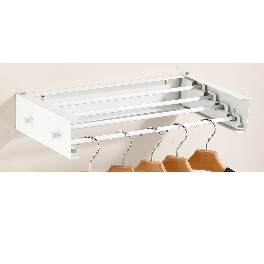 W1605A White 50cm with 4 Hooks