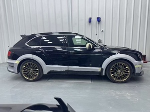 Kit carrosserie en fibre de carbone MSY pour <span class=keywords><strong>Bentley</strong></span> Bentayga, pare-chocs avant et arrière, jupes latérales, ailerons, capot et passages de roues de style MSY - Product Image 4