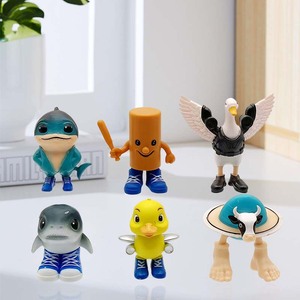 JM <span class=keywords><strong>Hot</strong></span> Tung Tungtung Sahur Figurine d'Anime, Modèle de Collection, Poupée, Cadeau, Figurine d'Anime - Product Image 6