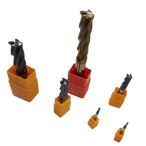 HRC55 4 flüt düz çimentolu karbür End freze kesme aletleri <span class=keywords><strong>CNC</strong></span> özel freze uçları - Product Image 2