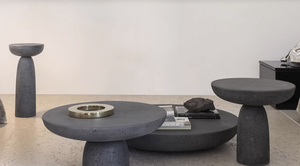 Outdoor <strong>Side</strong> Corner <strong>Table</strong> Concrete GFRC Coffee <strong>Table</strong> Manufacturer Nordic Style Round Centre Handmade Concrete Coffee <strong>Table</strong> - Product Image 6