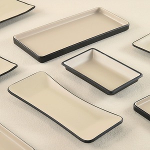 Biểu Tượng Tùy Chỉnh Matte Chất Lượng Cao <span class=keywords><strong>Melamine</strong></span> Màu Sắc Đôi Tấm Không Thể Phá Vỡ Hình Chữ Nhật Phục Vụ Tấm <span class=keywords><strong>Melamine</strong></span> - Product Image 4