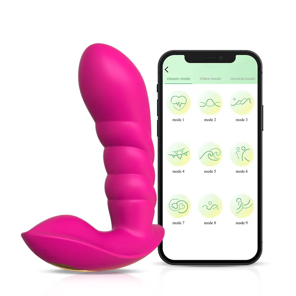 Vibromasseur rose le plus populaire Vibrateur 9 fréquences Vibration outil de masturbation féminine pour femme