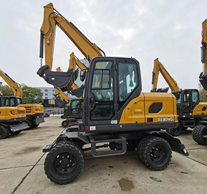 Excavadora XE80WG de Alto Rendimiento en Oferta, Máquina de Movimiento de Tierras con Ruedas, Potente y Confiable - Product Image 3