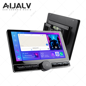 Bouton poussoir Version Android <span class=keywords><strong>autoradio</strong></span> pour universel 4G WIFI <span class=keywords><strong>GPS</strong></span> lecteur de voiture sans fil Carplay RDS BT lumière colorée <span class=keywords><strong>autoradio</strong></span> - Product Image 3