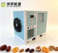 Commerciële energiebesparende warmtepomp automatische mango-banaan-rozijn fruitdroogmachine professioneel voedsel