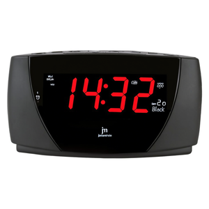 Sveglia JUSTAMINUTE Con funzione snooze Black JE5111N - Product Image 2