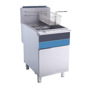 เครื่องทอดแก๊สสแตนเลส 5 หลอด ขนาด 30 ลิตร สำหรับอุตสาหกรรมทอดมันฝรั่ง - Product Image 1