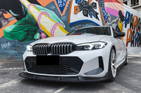Nouvelles protections de phares antibrouillard en fibre de carbone sèche pour Série 3 G20 G28 LCI 2023-UP Style M Sport