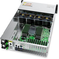 Server 2U Single AMD 7002/7003 CPU & Memori 16xDDR4, HDD 8xSATA/SAS 3.5' & Kartu Akselerator 10xPCIe4.0 & Server Rak AI