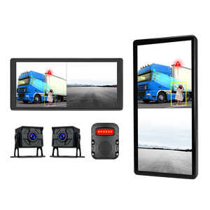 Caméra <span class=keywords><strong>de</strong></span> tableau <span class=keywords><strong>de</strong></span> bord <span class=keywords><strong>de</strong></span> camion à double canal avec écran tactile <span class=keywords><strong>de</strong></span> 10,36 pouces, caméra <span class=keywords><strong>de</strong></span> rétroviseur électronique BSD, détection d'angle mort pour bus et camion - Product Image 1