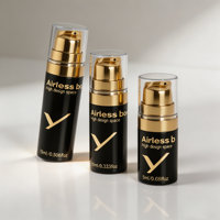 Flacon pompe sans air rechargeable jetable pour cosmétiques et soins de la peau, 5ml 10ml 15ml, crème pour le soin de la peau