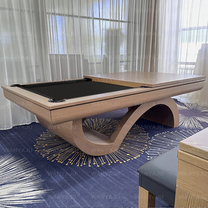 Bàn bida hiện đại 2025, dùng cho biệt thự sang trọng, đa chức năng, kích thước 7ft, 8ft, 9ft, bán kèm bàn ăn gia đình - Product Image 5