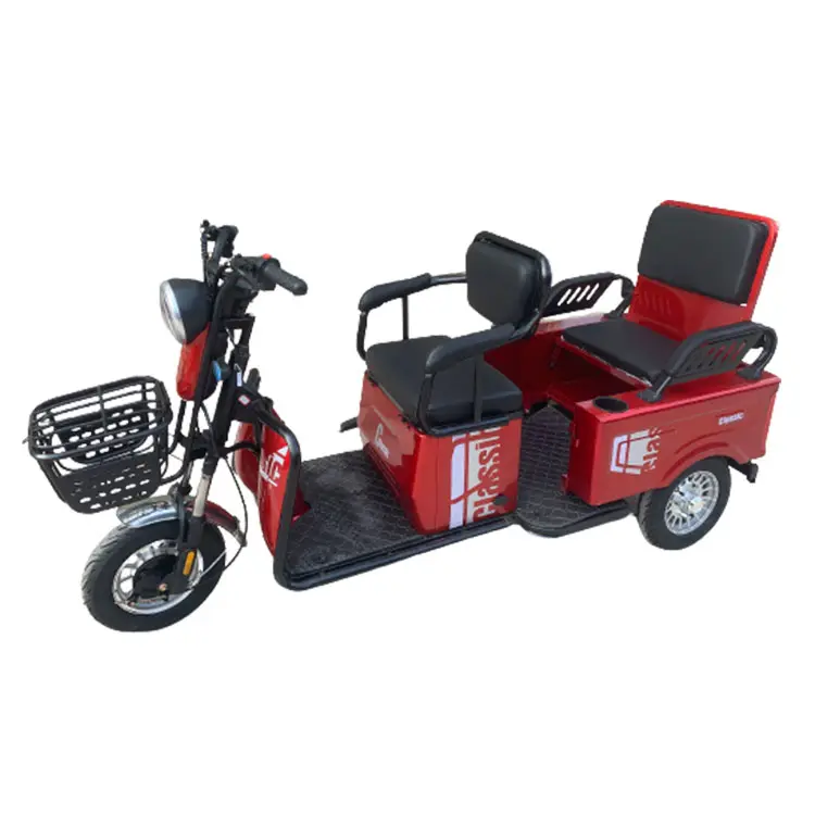 Tricycle électrique 3 roues pour passager et cargo, offre spéciale