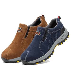 Offre Spéciale sans dentelle en cuir antidérapant Woodland Steel Toe Construction <span class=keywords><strong>chaussures</strong></span> de travail de sécurité pour femmes hommes - Product Image 4