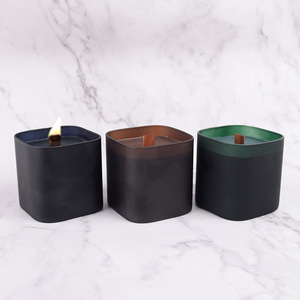 Scented <b>Candles</b> Rectangular Soy Wax Minimalist Aromatherapy Gift <b>Set</b> - Product Image 2