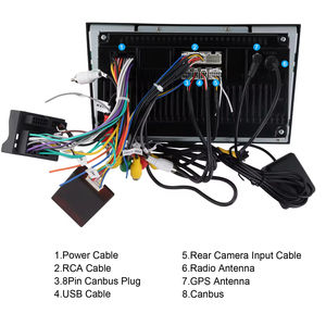 Radio para Auto Android Podofo 6+128GB 7'' con CarPlay Inalámbrico y Android Auto para Opel Astra/Antara/Vectra/Corsa/Zafira/Meriva IPS/DSP/WIFI - Product Image 4