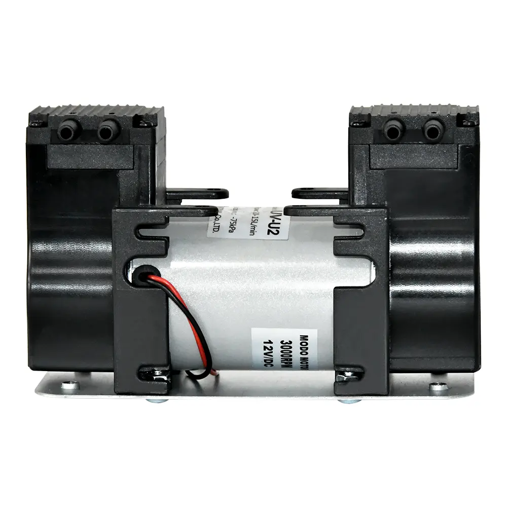 UV-U2 صغيرة DC مزدوجة مضخة فراغ 12V/24V/220V البسيطة مضخة ذات فراغ هوائي منخفضة الضوضاء